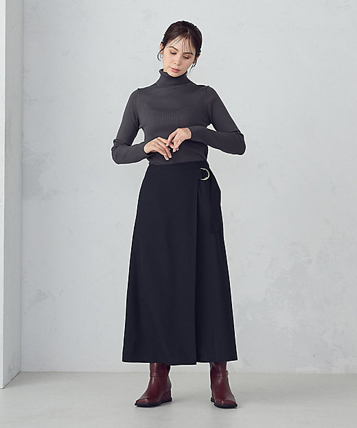 ベルテッド Aラインスカート（1250FM07） | COMME CA ISM