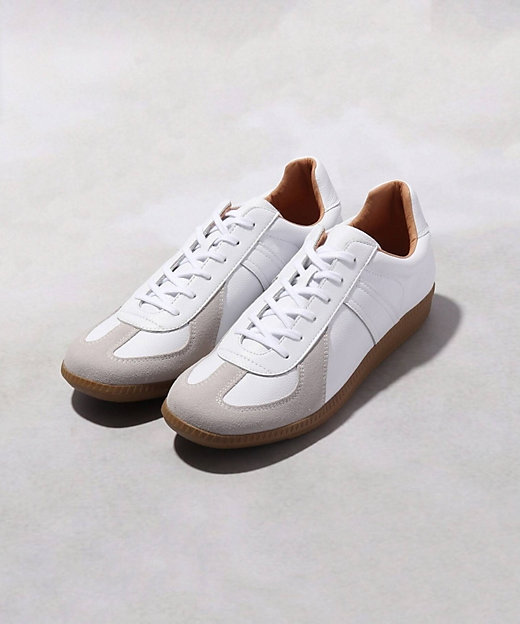 GERMAN TRAINER 別注レザースニーカー