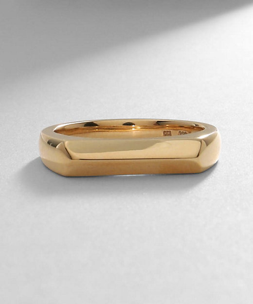 K10面取りカットシグネット リング（2002197491
