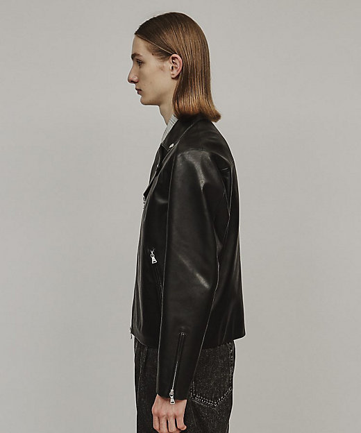 ラムレザーダブルライダースジャケット（2002300389） | tk