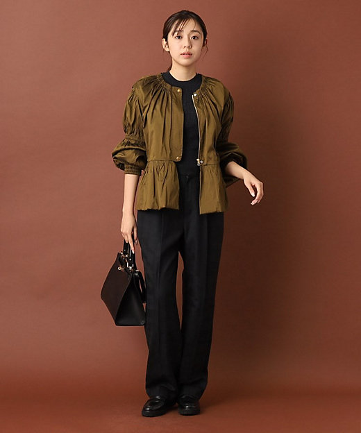 SARA MALLIKA（サラマリカ）ギャザーショートジャケット