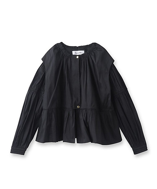 SARA MALLIKA（サラマリカ）ギャザーショートジャケット