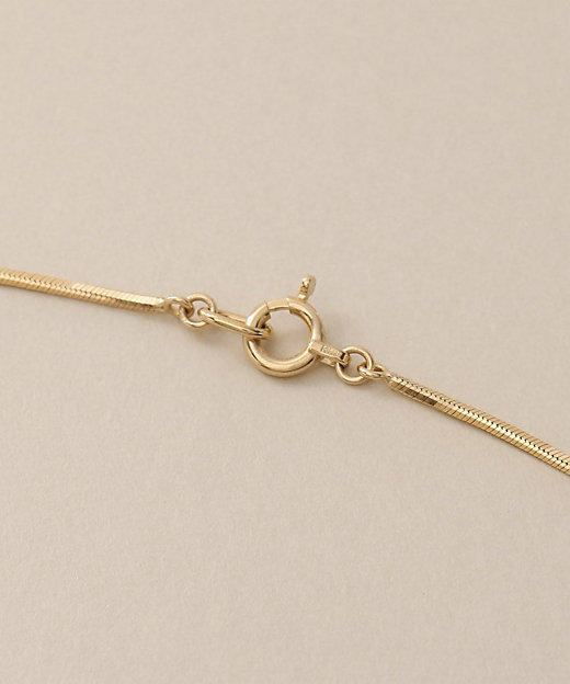 K18コンパクトチェーン ネックレス太40cm