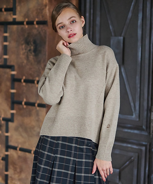ウールハイネックニット（2002397698） | DRESSTERIOR