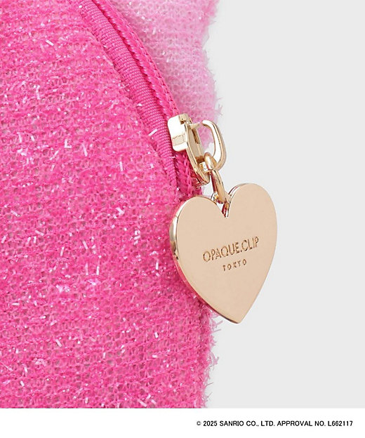 マイメロディ】フェイス型2WAYキラキラミニショルダー