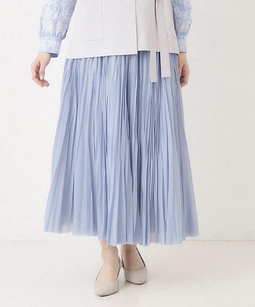 グレースオーガンザプリーツスカート（2002538561