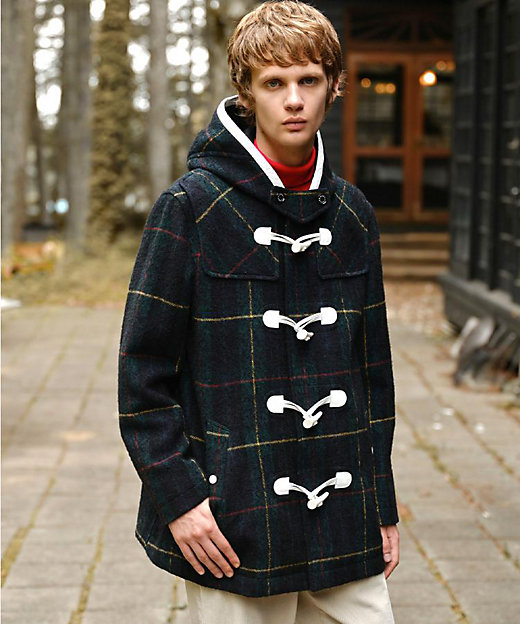 タータンチェック ダッフルジャケット（2002544721