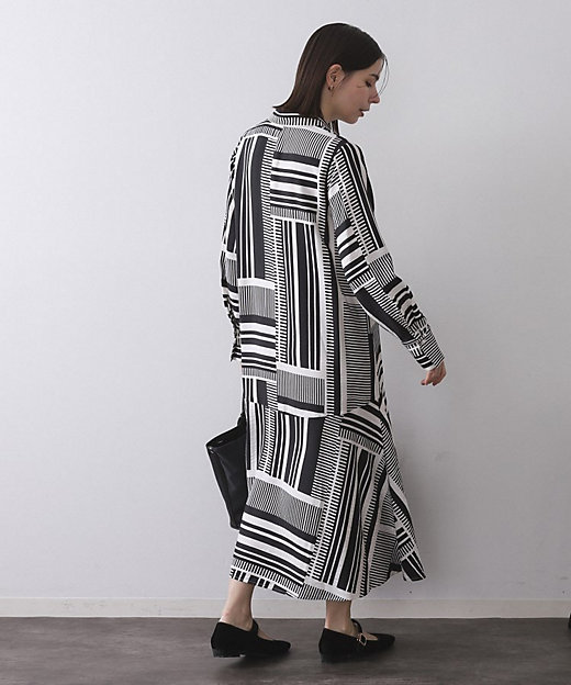 ジオメトリック柄ワンピース（2002543605） | OPAQUE.CLIP