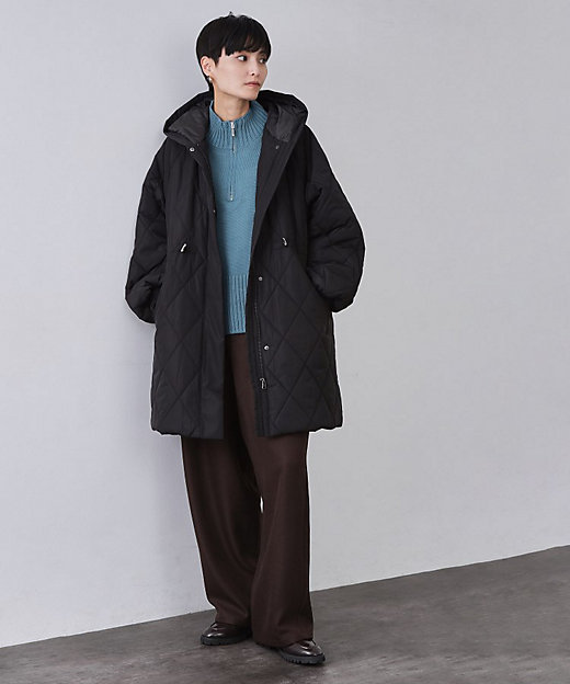 撥水キルティングロングコート【洗える】（2002555061