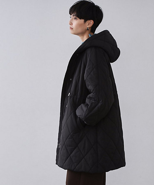 撥水キルティングロングコート【洗える】（2002555061