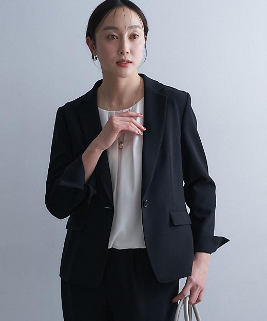 通年活躍／洗えるスーツ】テーラードジャケット（2002550699