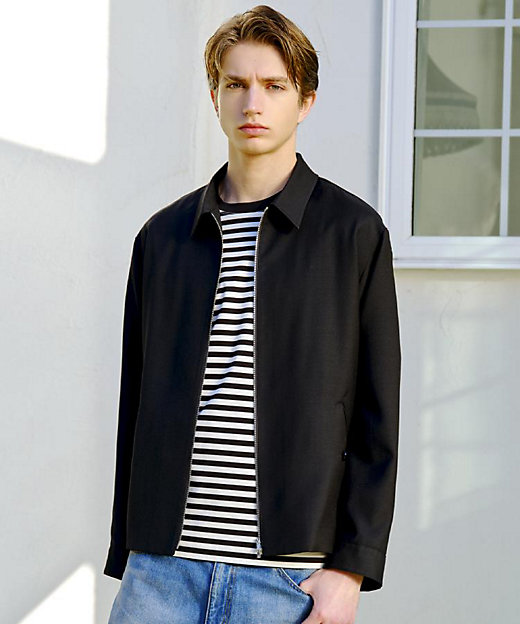 ウォッシャブル ウールハリントン ジャケット（2002584638