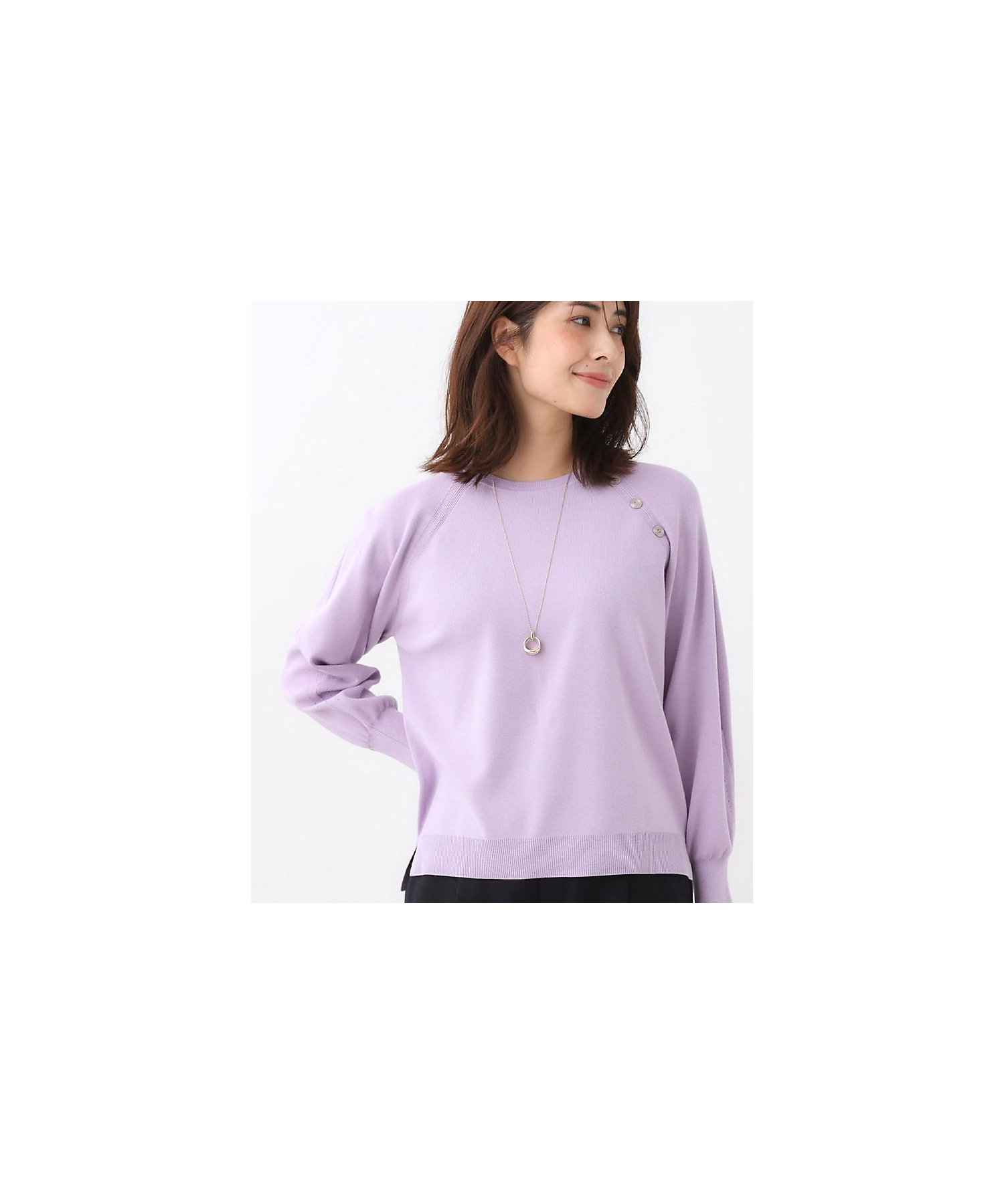 ゆったり着られる◎】ラグランスリーブニット（2002581560