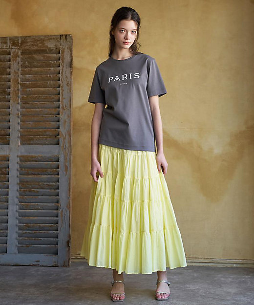 コットンボイルティアードスカート（2002595047