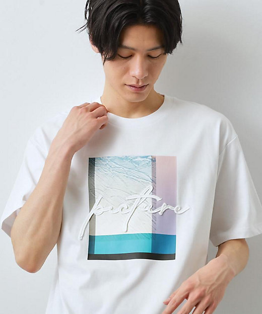 コード刺繍 半袖Tシャツ 洗濯機OK（2002599597） | THE