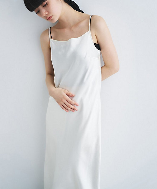 satin cami dress（2002603872） | CODE A