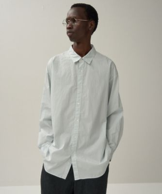 COTTON LAWN ｜ オーバーサイズシャツ － UNISEX