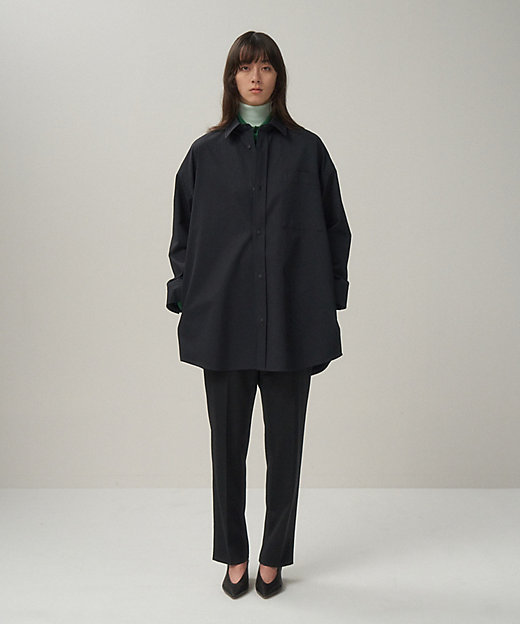ORGANIC COTTON TWILL ｜ オーバーサイズシャツ