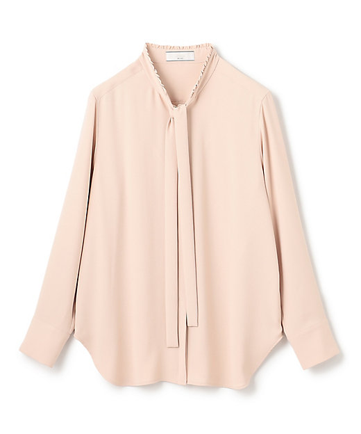 洗える】EVA ／ ボウタイロングスリーブブラウス