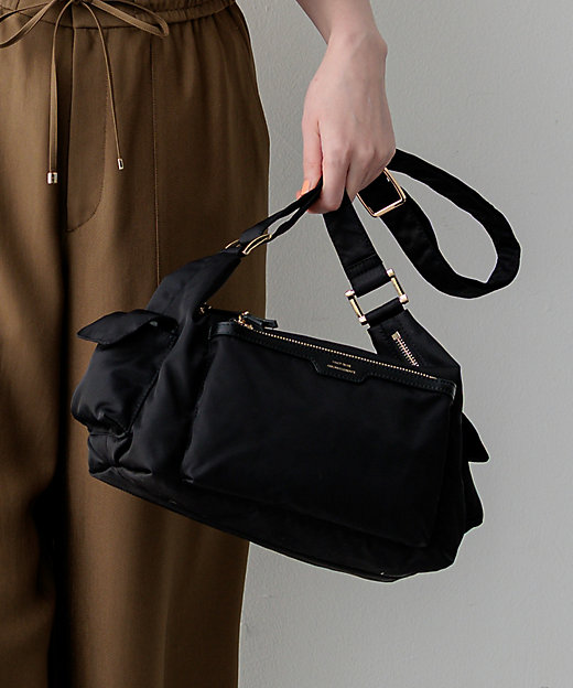 ナイロン サイドポケット ショルダーバッグ（BO3DLS0207