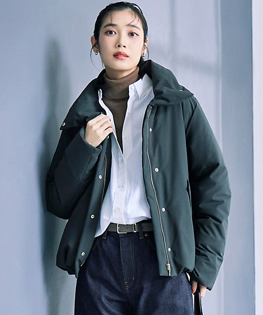 一部店舗限定／滝沢眞規子さん着用／撥水加工】ミリタリー Aライン