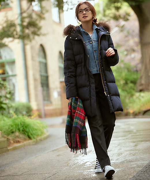 滝沢眞規子さん着用】リュクス ダウンコート（CMWOSW0513