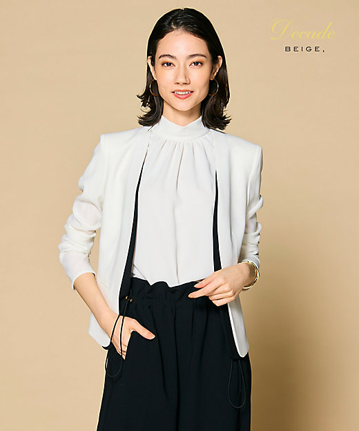 CINDY ／ ダブルカラージャケット（JKCWGS0710