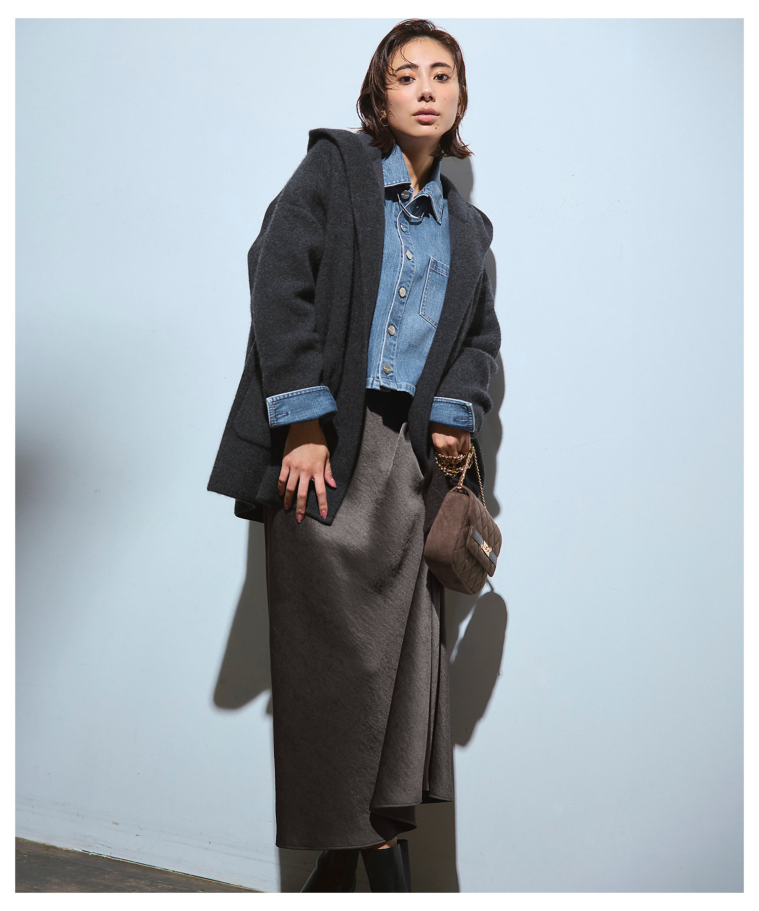 見上愛さん着用／RED CARD TOKYO×23区】クロップド