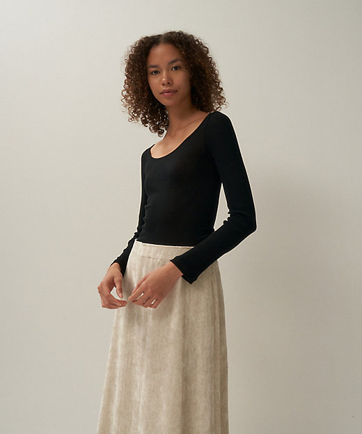 COMPACT RIB ｜ ロングスリーブTシャツ