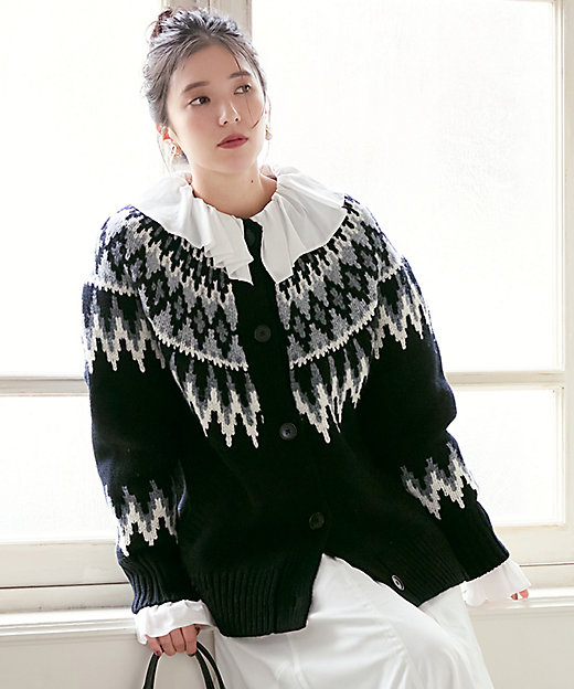 23区 ノルディックニット 中村アン 大きいサイズ 44 XXL 新品未使用