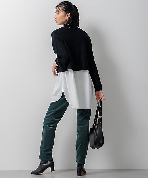 洗える】レイヤードコンビ ニット（KRWOCW0461） | 23区