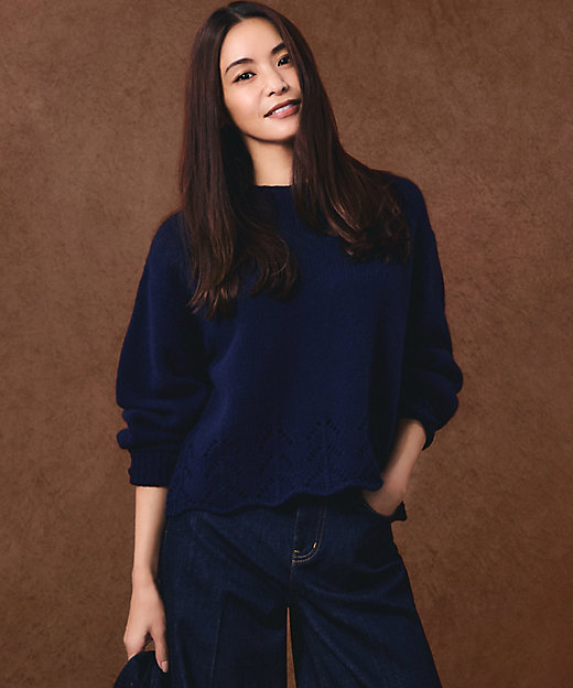 Sov. パフスリーブレイヤーニット Sov. / パフスリーブレイヤーニット