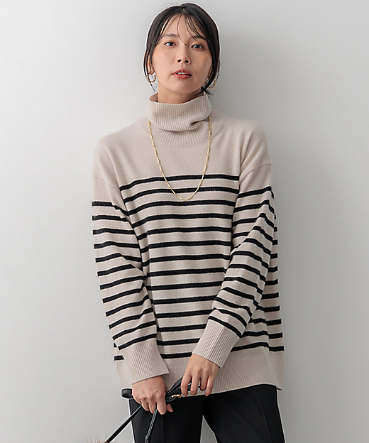 ピュアカシミヤ タートルネック ニット（KRWWCW0452） | 23