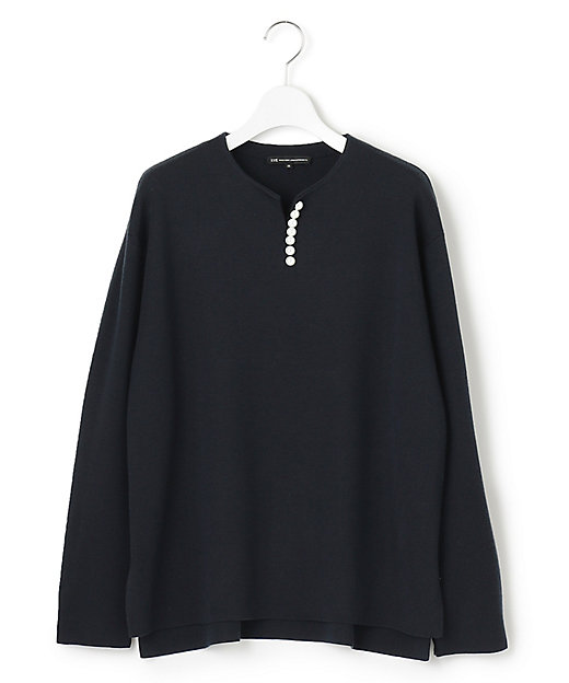 ウールブレンド ラインパール プルオーバー（KRWWNZ0651