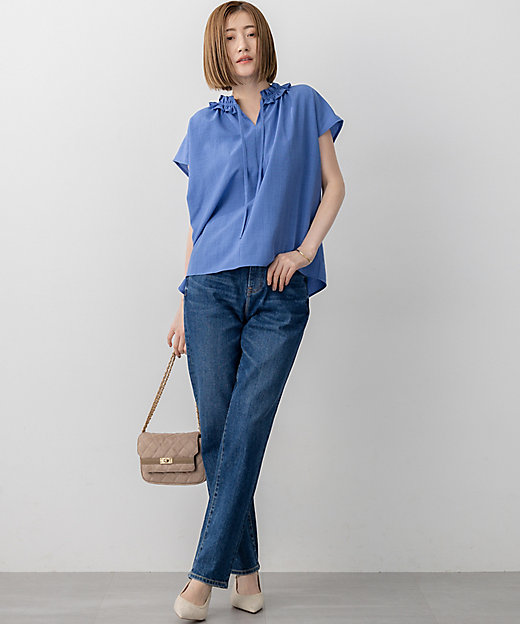 洗える】23区DENIM ボーイズテーパード パンツ