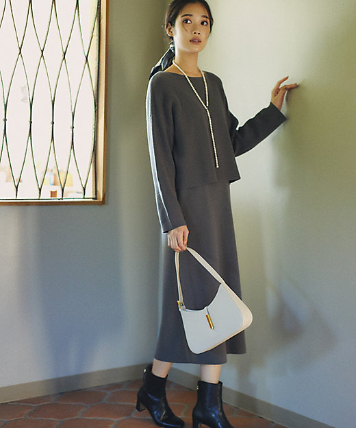 杏さん着用】ショート ヒール ブーツ（SE3DSW0304） | 23区