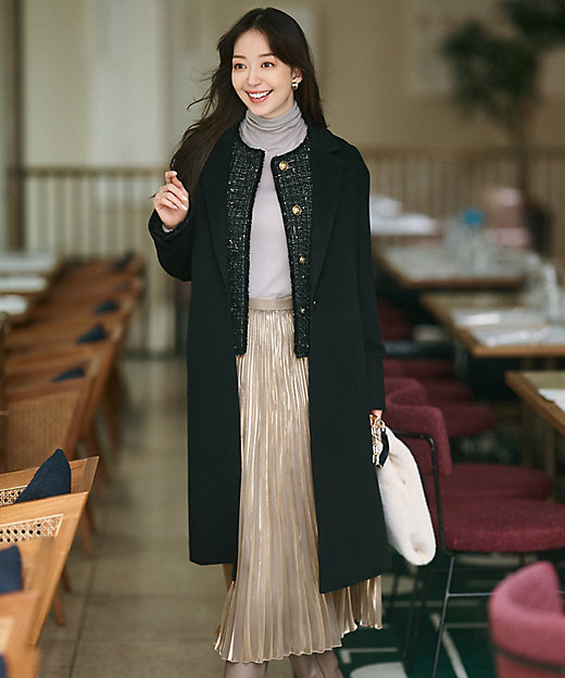 シャイニー プリーツスカート（SKWOCA0219） | 23区 (Women