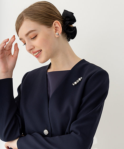 VERYコラボ】シュシュ＆ブローチ2点セット（ZZ3DCS0202