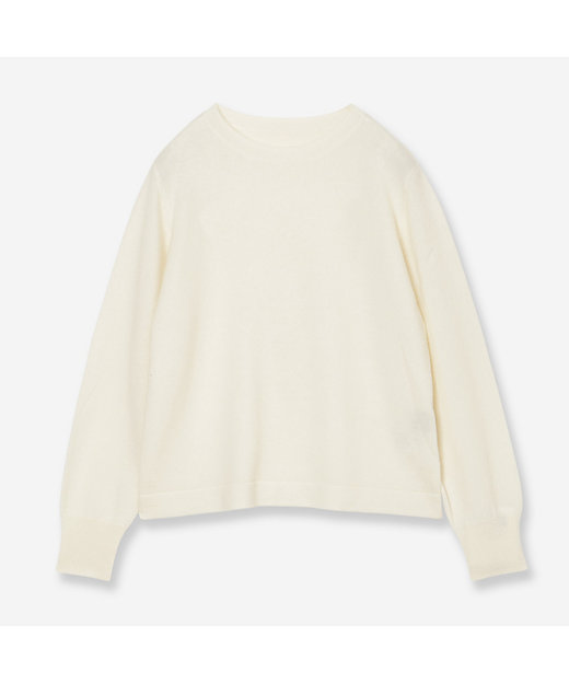 全6色】カシミヤ100％クルーネックニット（81136553） | R