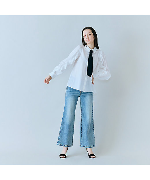 美シルエットブーツカットデニム（83051604） | Rose Tiara