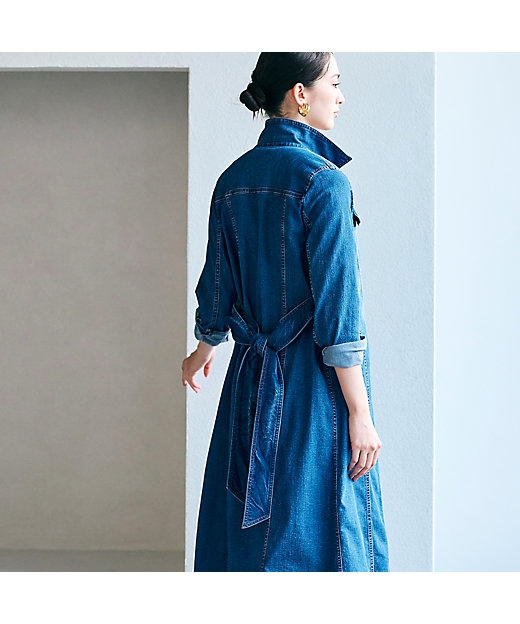 ソフトデニムワンピース（83011505） | Rose Tiara (Women