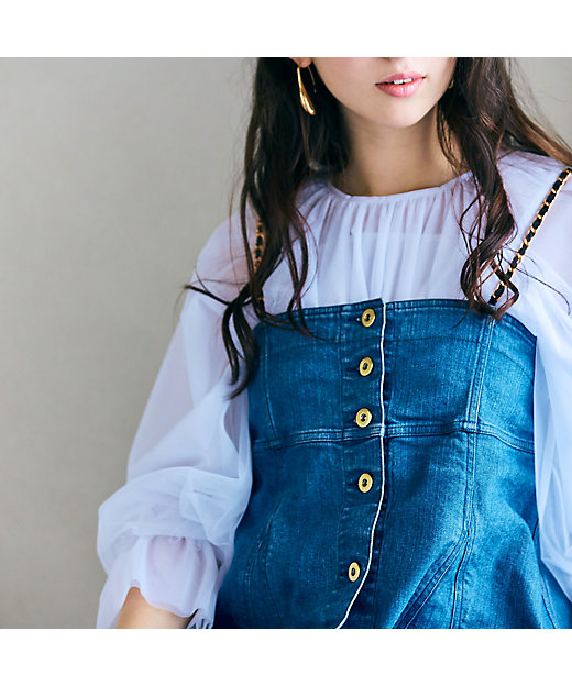 デニムキャミソールビスチェ（83032515） | Rose Tiara (Women