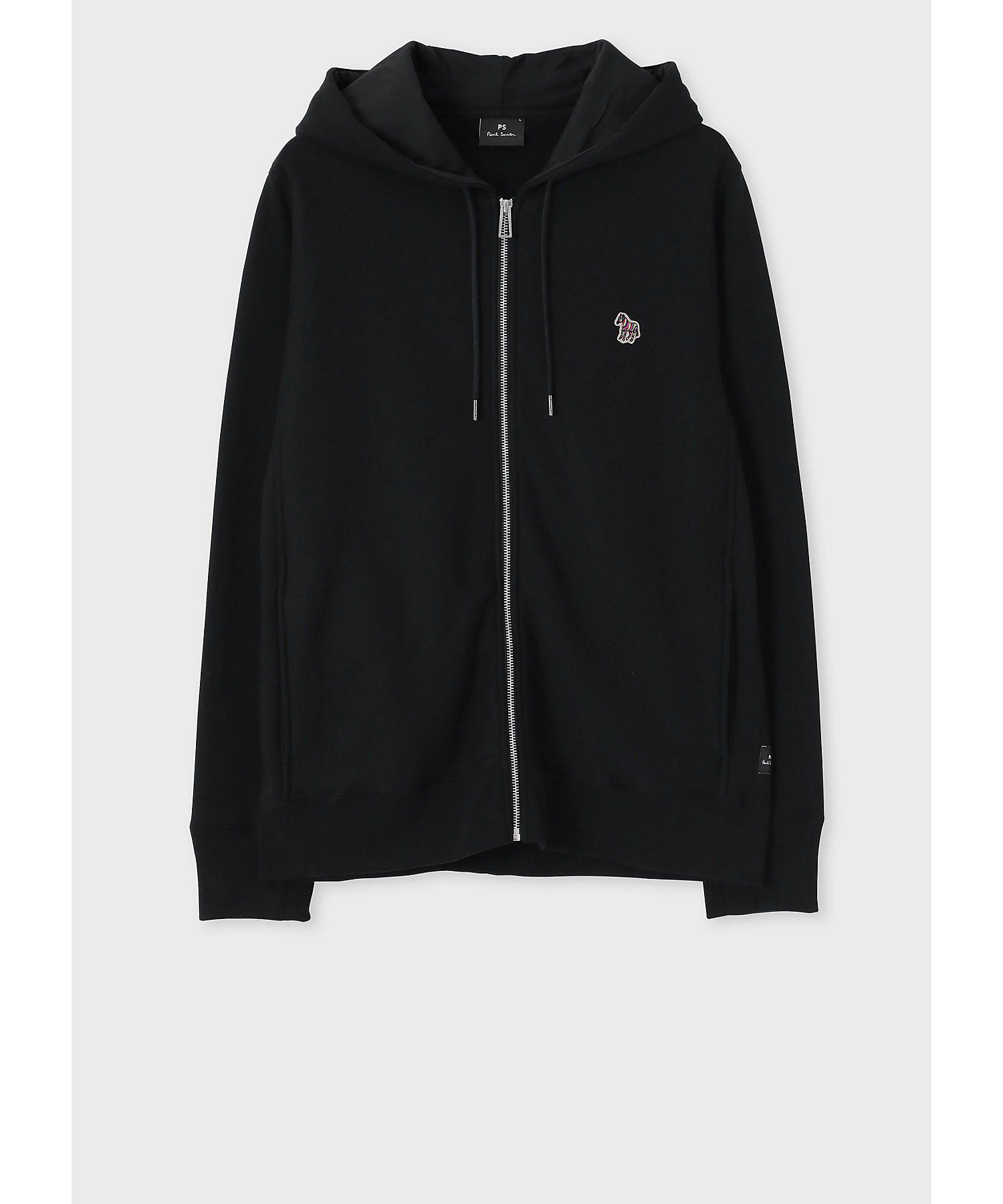 Sports Stripe Zebra” ワンポイント パーカ