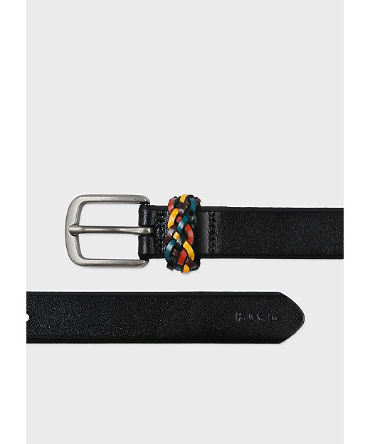マルチカラーメッシュ レザーベルト（250703CM） | Paul Smith