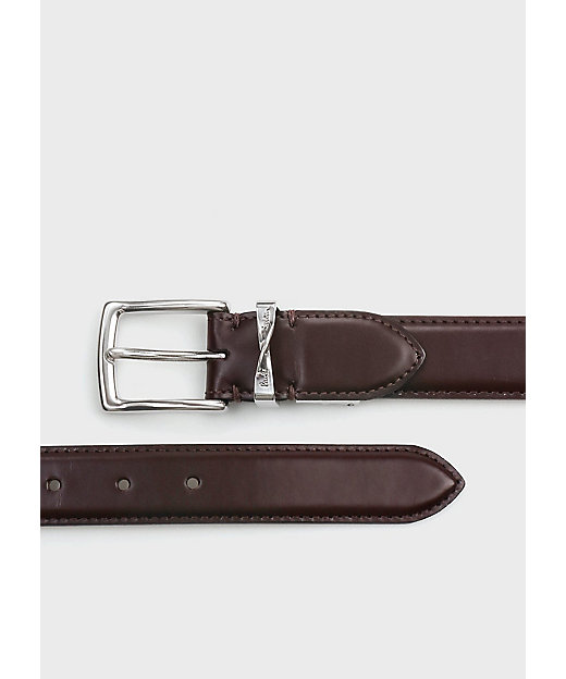 ツイストループロゴ レザーベルト（250705FR） | Paul Smith