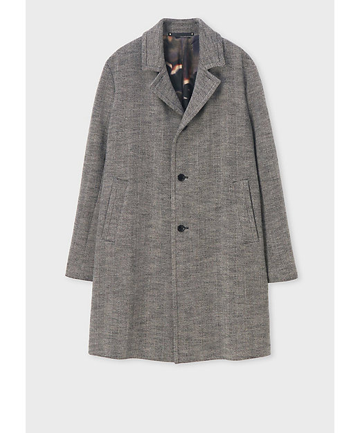 ワイドヘリンボーン ツィードコート（253122689Z） | Paul