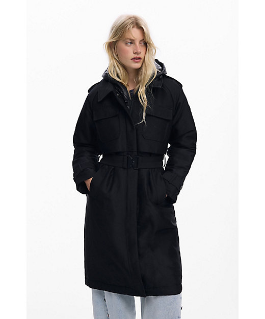 ハイブリッド中綿コート 25WWEWXE | Desigual (Women