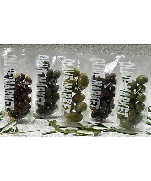 ☆種つきオリーブ5種詰合せ | オリーブマーケット/オリーブマーケット