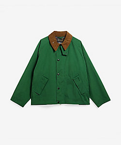 SPEY ／ スペイ ピーチスキン コットン ショートレングスブルゾン