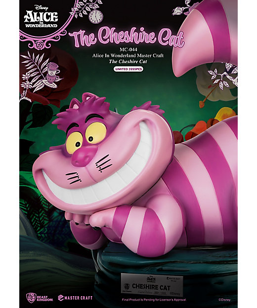 ☆＜マスタークラフト＞『ふしぎの国のアリス』チェシャ猫【ディズニー
